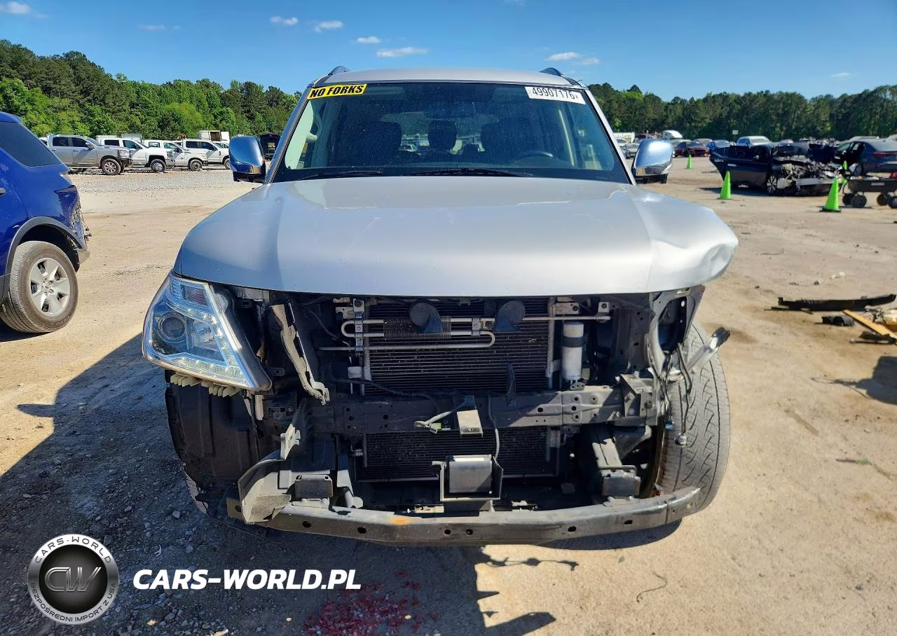 2019 Nissan Armada Sl VIN:JN8AY2ND9KX010285 - 5