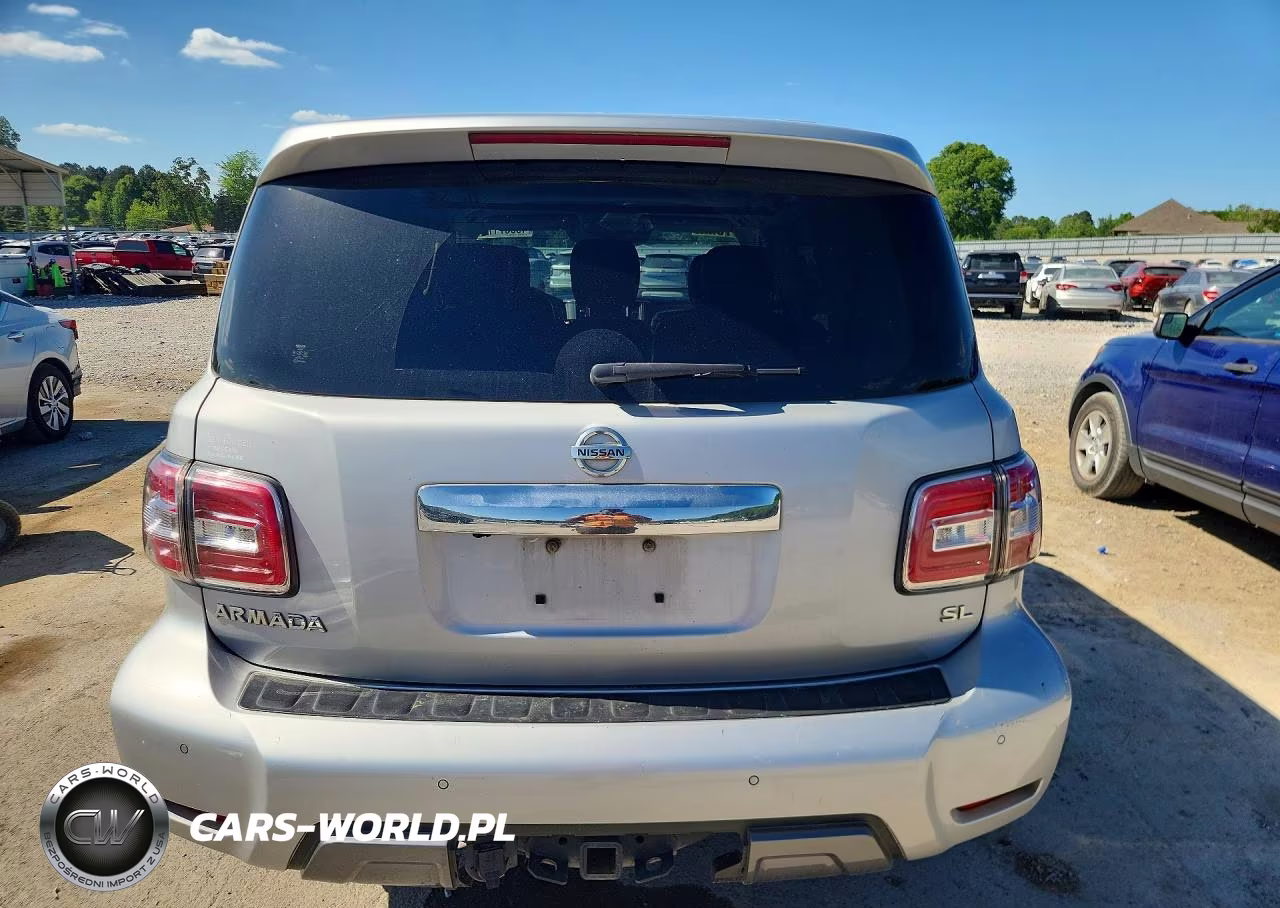 2019 Nissan Armada Sl VIN:JN8AY2ND9KX010285 - 6