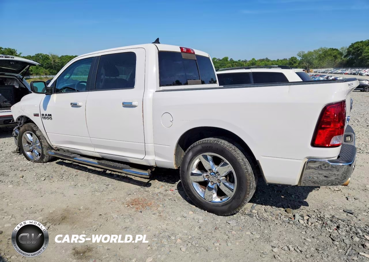 2017 Ram 1500 Slt VIN:1C6RR6LT7HS601922 - 2