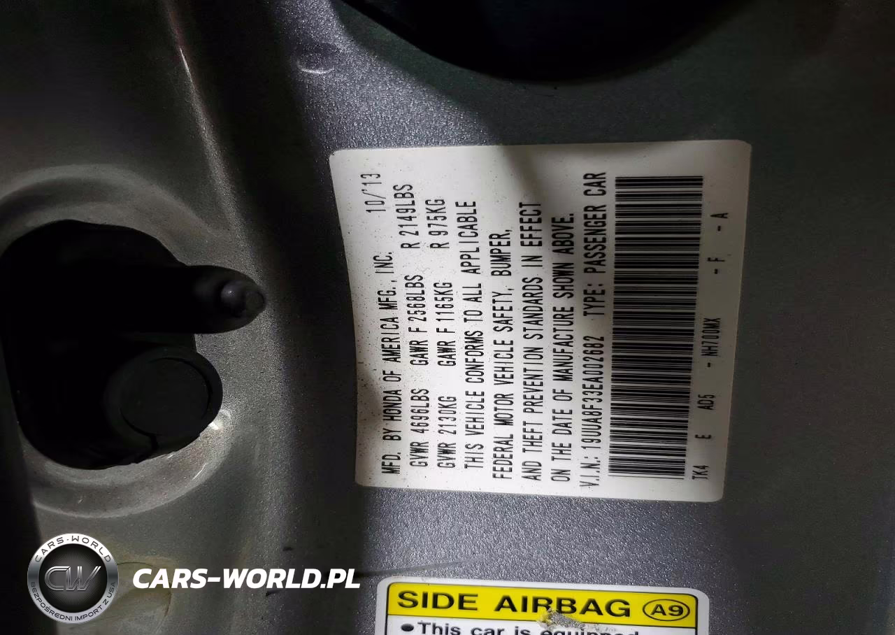 2014 Acura Tl Se VIN:19UUA8F33EA002682 - 13