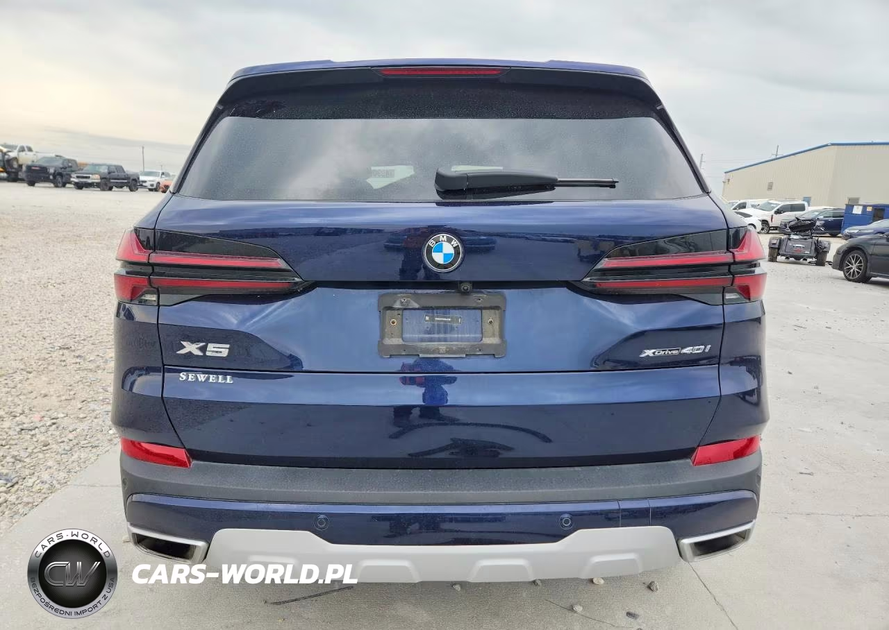 2024 BMW X5 xDrive40I VIN:5UX23EU09R9U62751 - 6