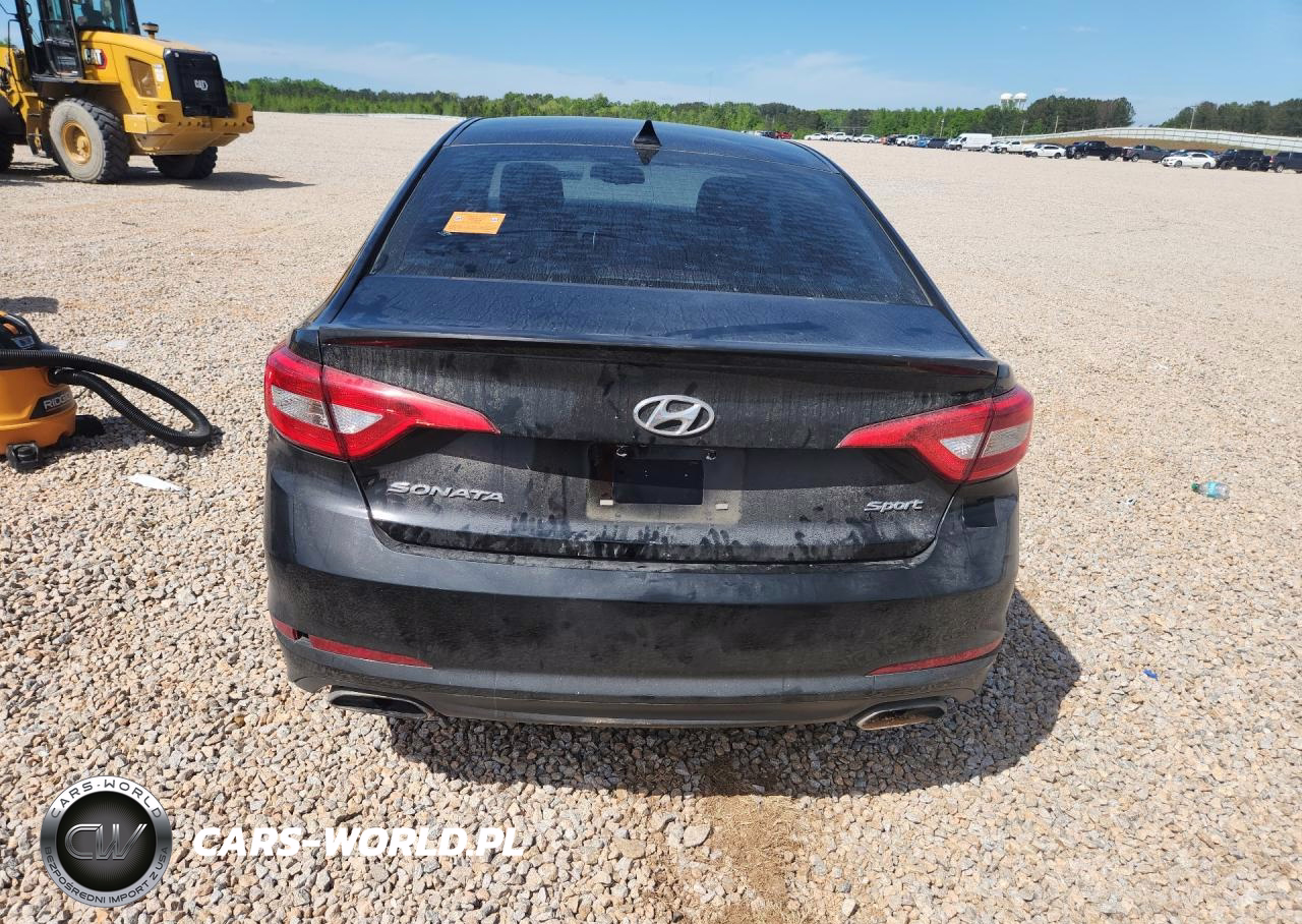 2016 Hyundai Sonata Sport VIN:5NPE34AF2GH363596 - 6