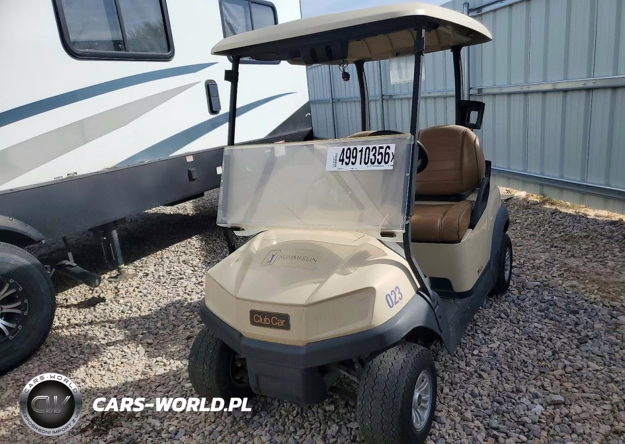 2020 Club Car Tempo Lithium Golf Cart VIN:AN2038109386 - 2