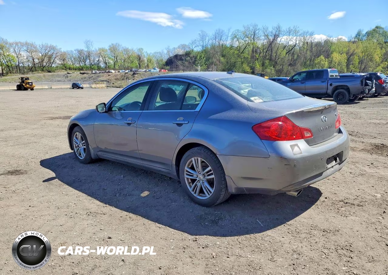 2011 Infiniti G37 Sedan X VIN:JN1CV6ARXBM409989 - 2