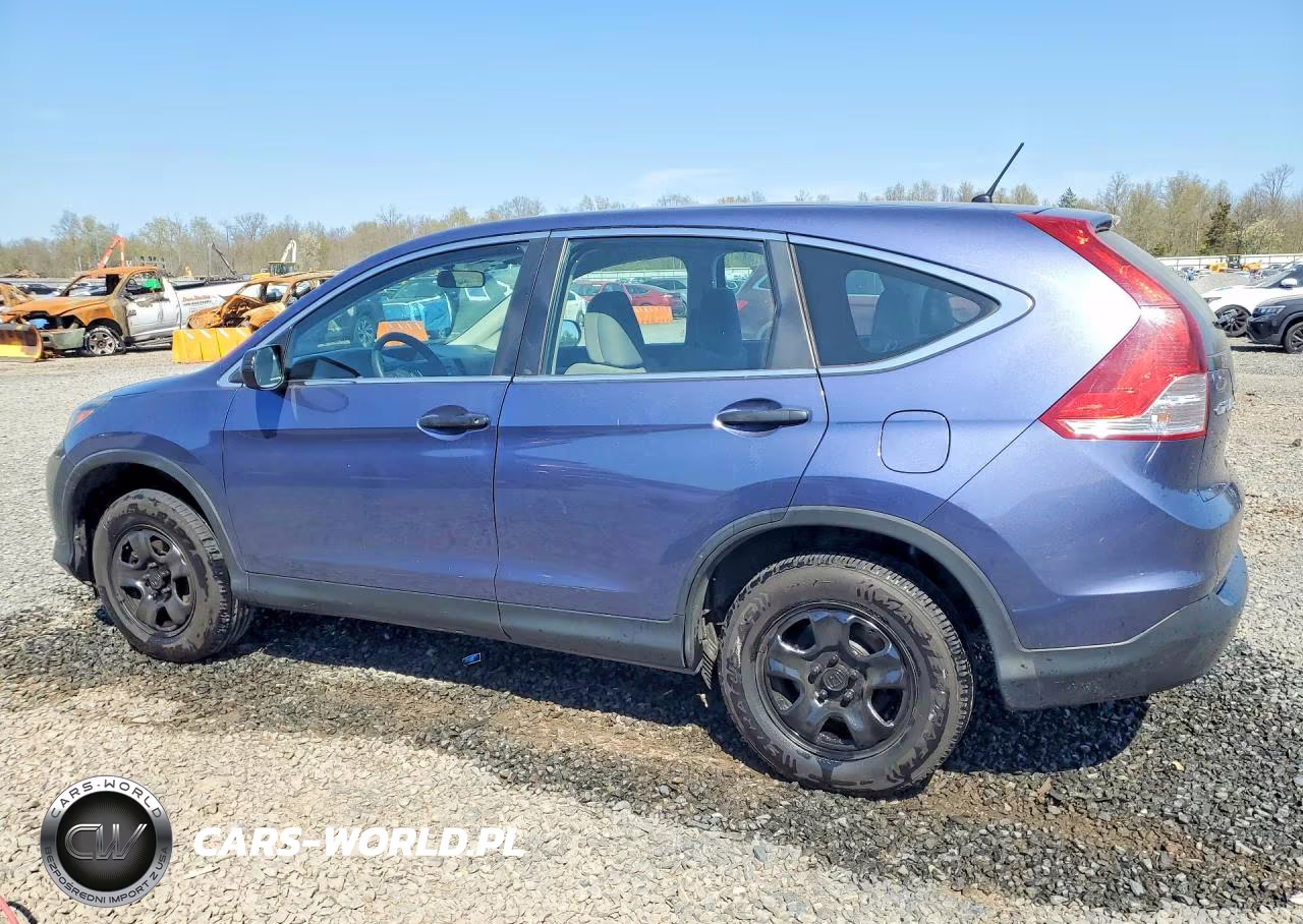 2013 Honda Cr-V Lx VIN:2HKRM4H39DH606603 - 2