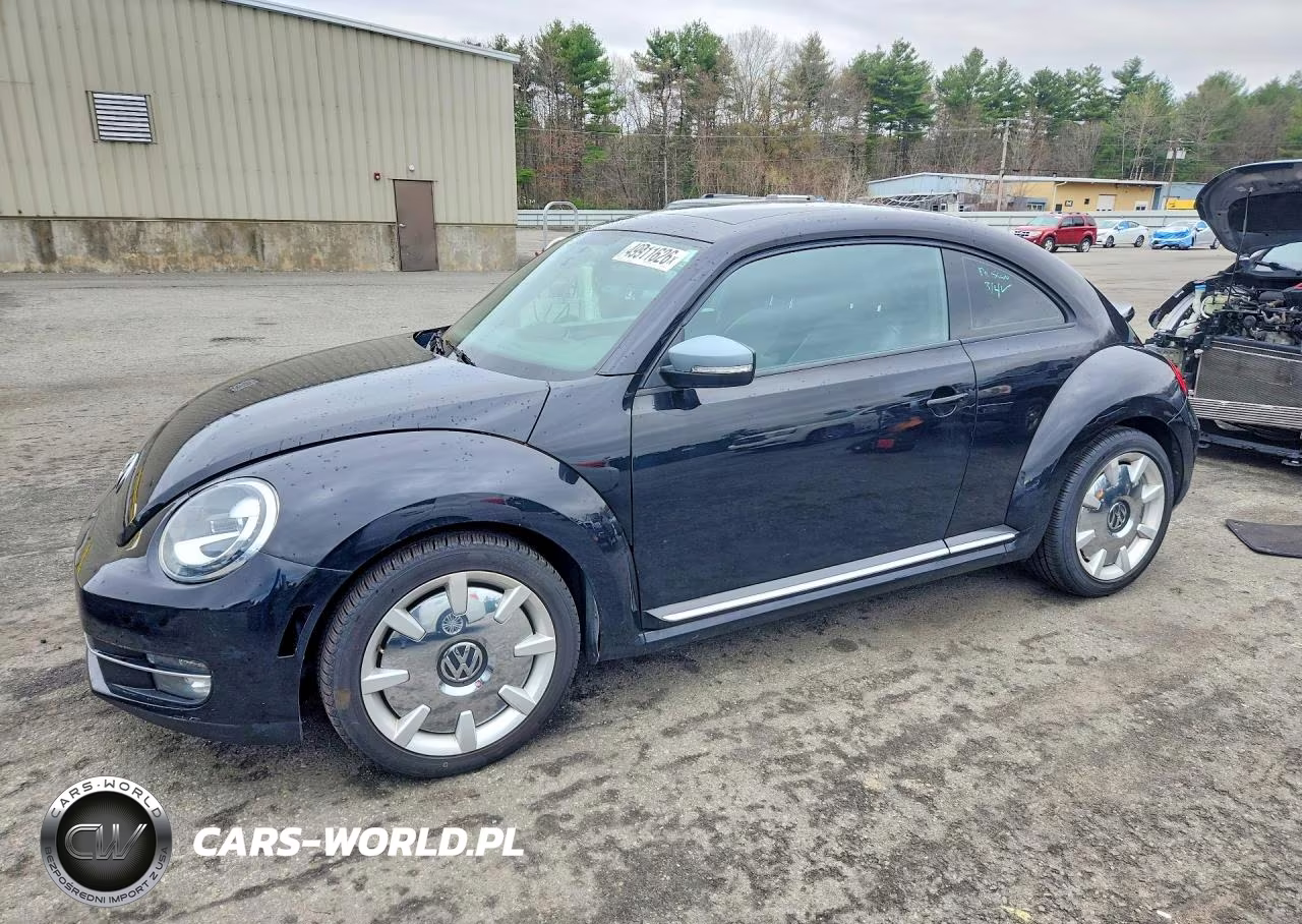 2013 Volkswagen Beetle Turbo VIN:3VWVS7AT1DM691198 - 1