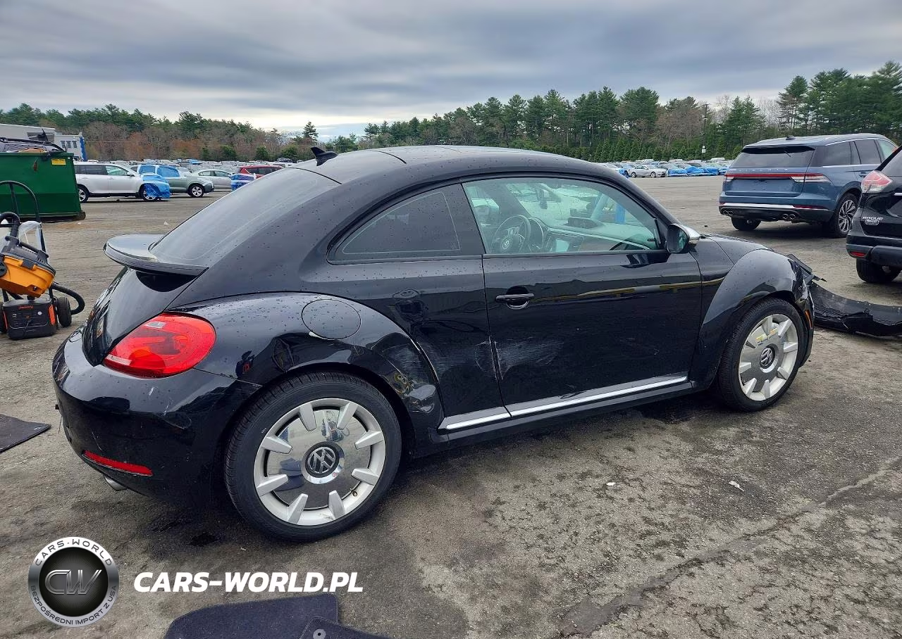 2013 Volkswagen Beetle Turbo VIN:3VWVS7AT1DM691198 - 3