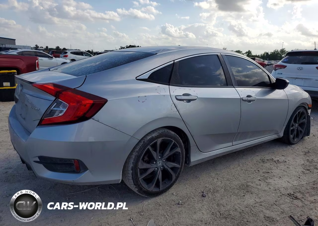 2021 Honda Civic Sport VIN:2HGFC2F8XMH500471 - 3