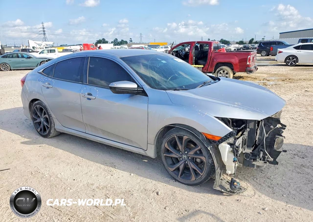 2021 Honda Civic Sport VIN:2HGFC2F8XMH500471 - 4