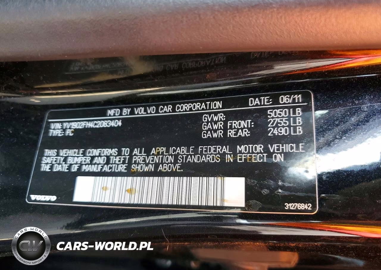 2012 Volvo S60 T6 VIN:YV1902FH4C2083404 - 12