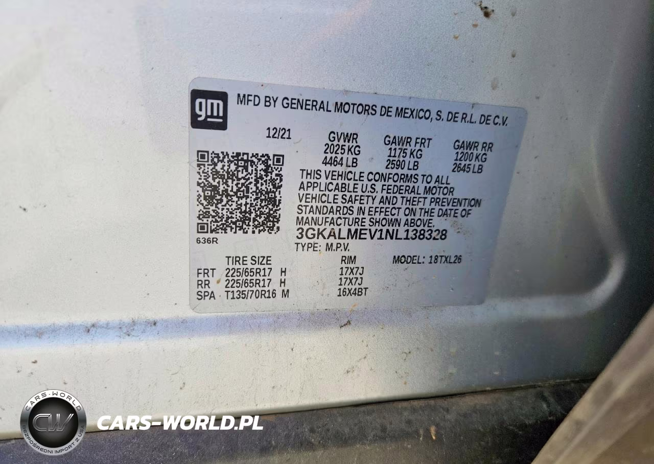 2022 GMC Terrain Sle VIN:3GKALMEV1NL138328 - 13