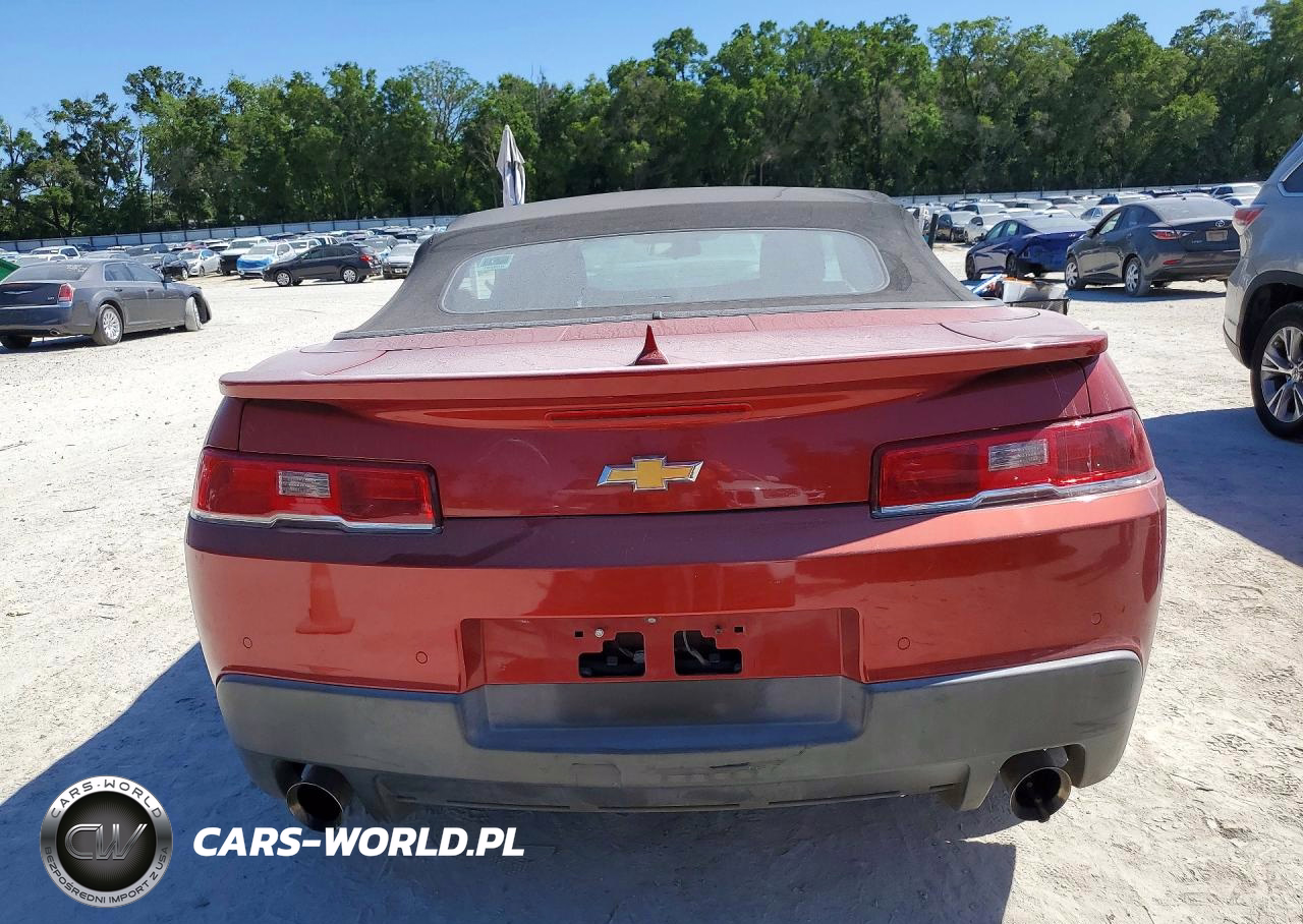 2014 Chevrolet Camaro Lt VIN:2G1FB3D33E9293246 - 6