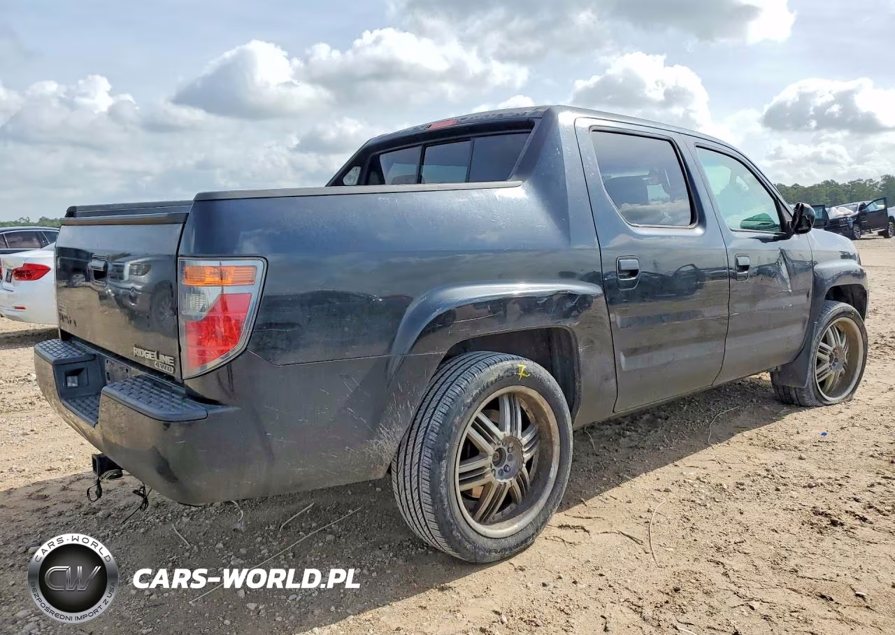 2007 Honda Ridgeline Rtl VIN:2HJYK16507H520562 - 3