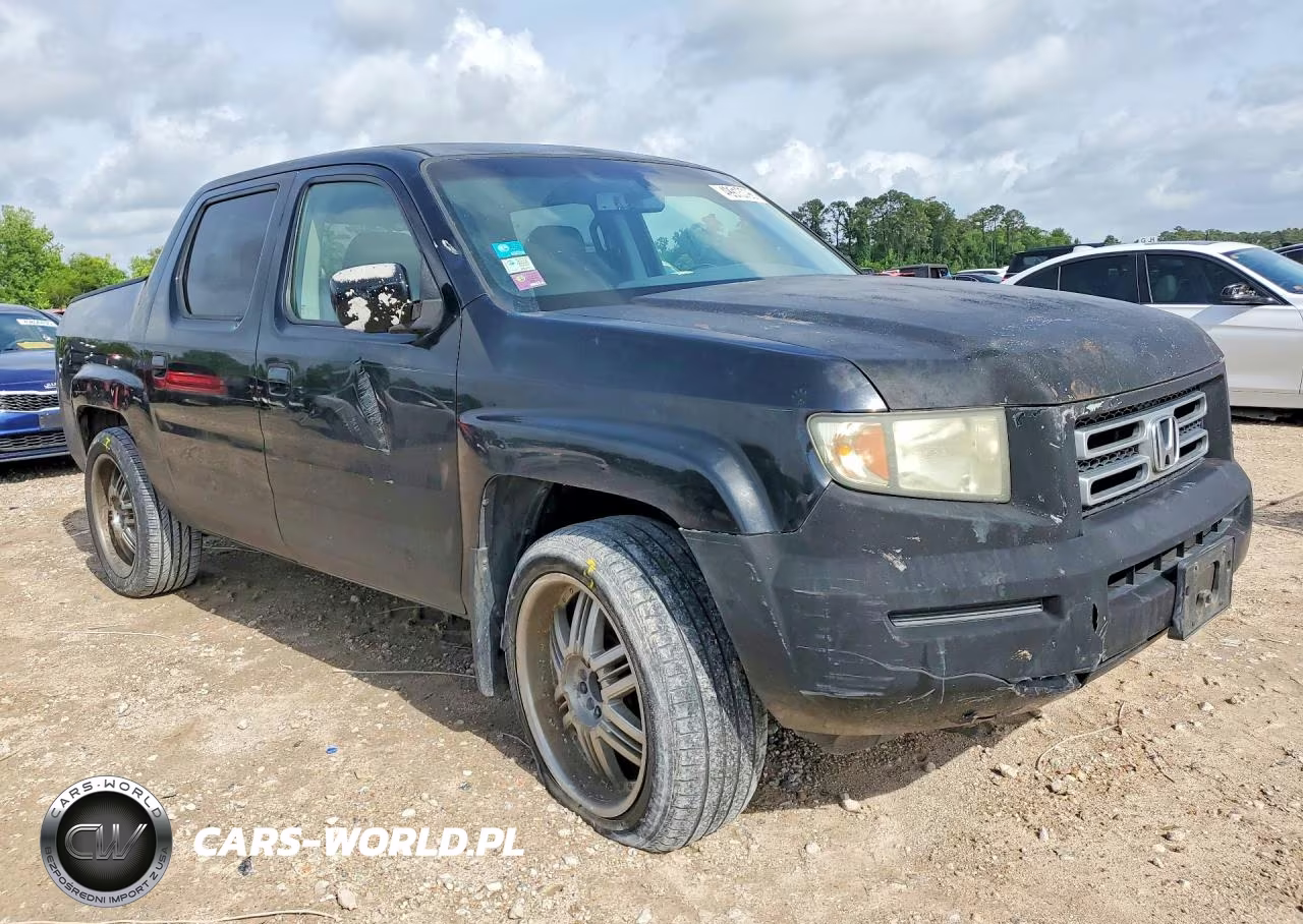 2007 Honda Ridgeline Rtl VIN:2HJYK16507H520562 - 4