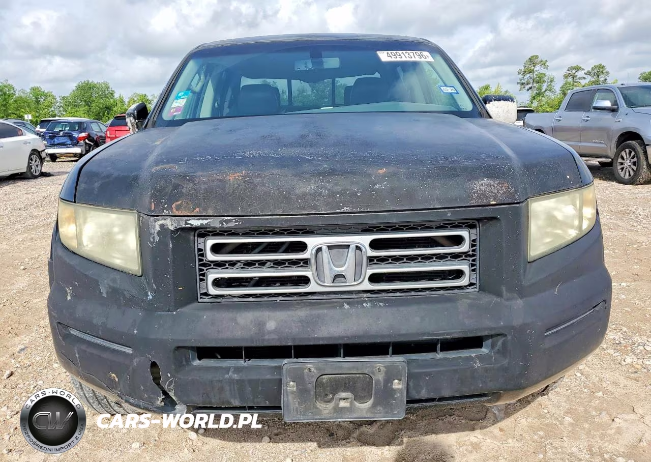 2007 Honda Ridgeline Rtl VIN:2HJYK16507H520562 - 5