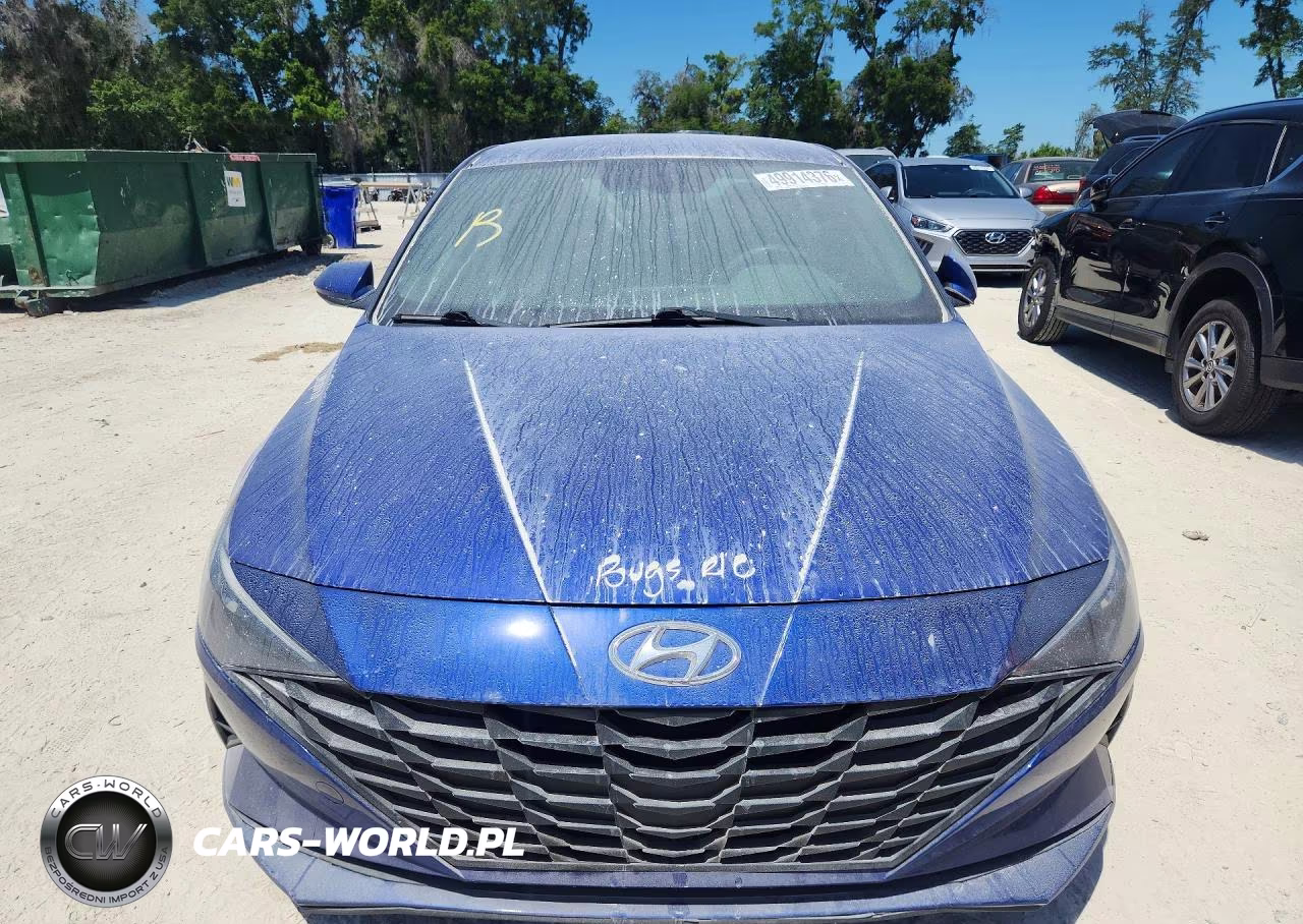 2021 Hyundai Elantra Sel VIN:KMHLS4AG4MU128181 - 5