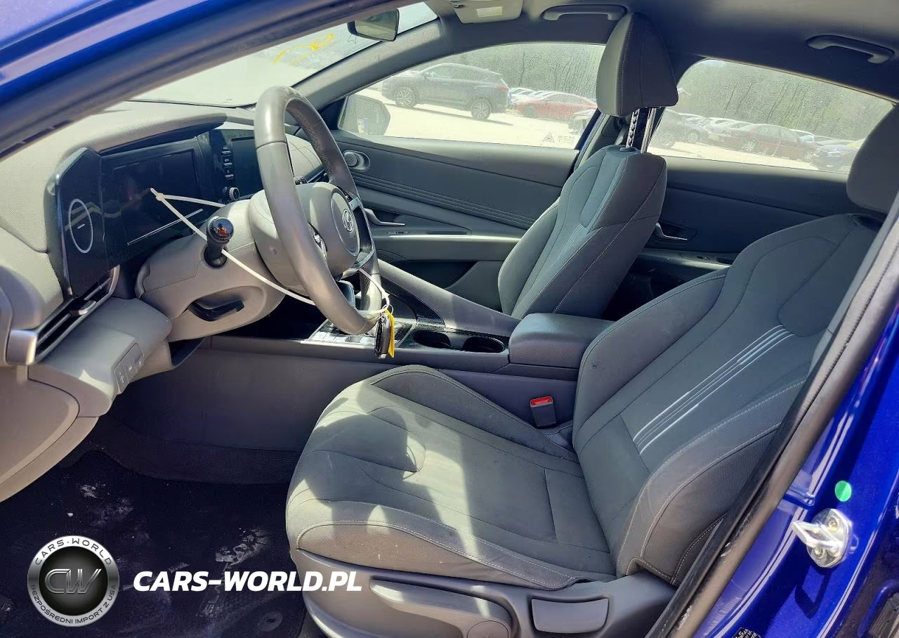 2021 Hyundai Elantra Sel VIN:KMHLS4AG4MU128181 - 7