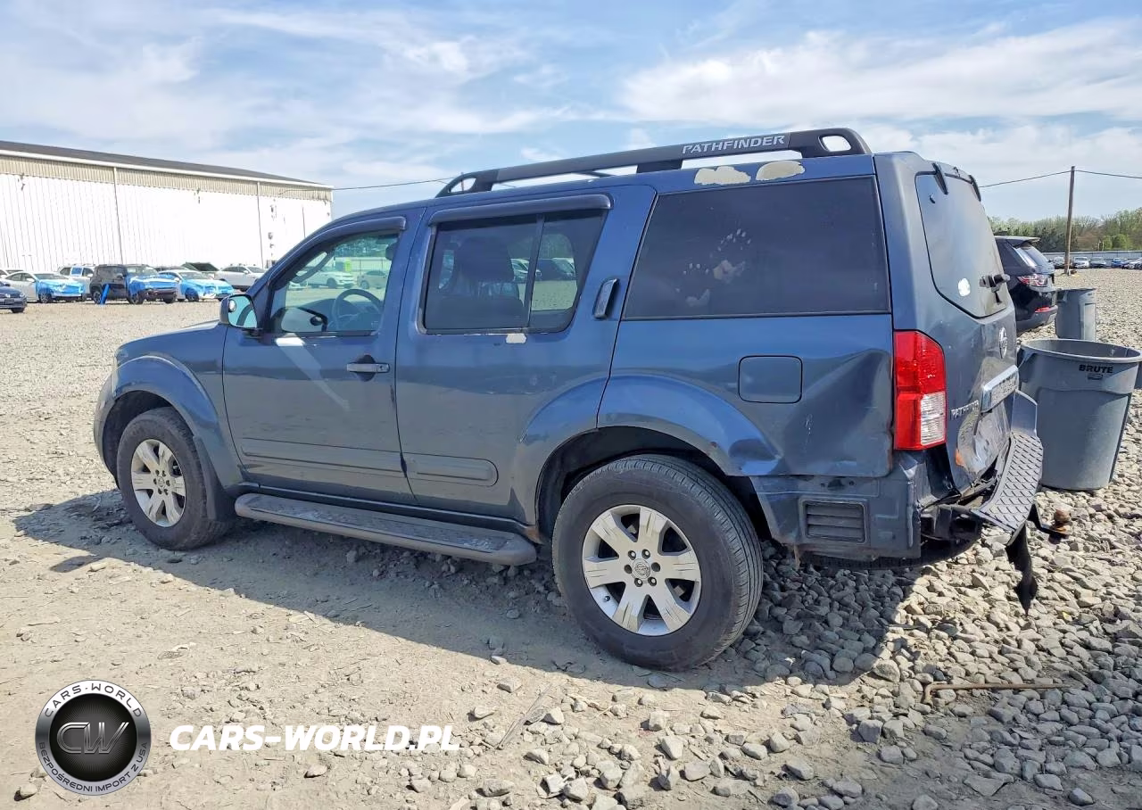 2006 Nissan Pathfinder S VIN:5N1AR18W96C635973 - 2