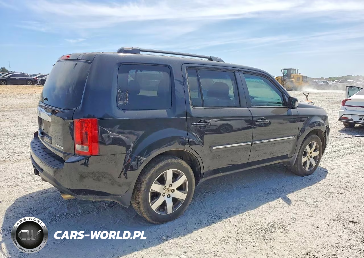 2013 Honda Pilot Touring VIN:5FNYF3H98DB029629 - 3