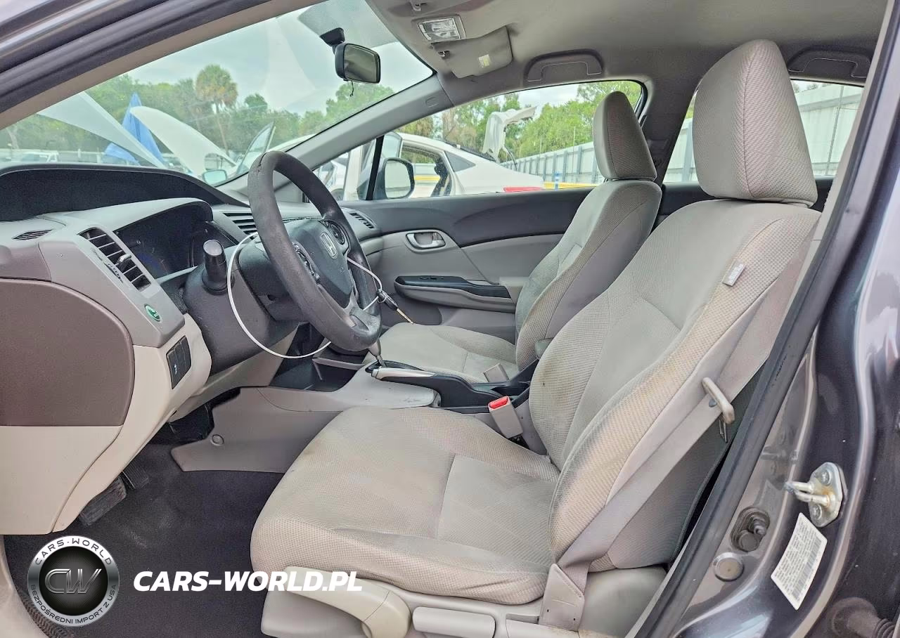 2012 Honda Civic Lx VIN:19XFB2F52CE023908 - 7