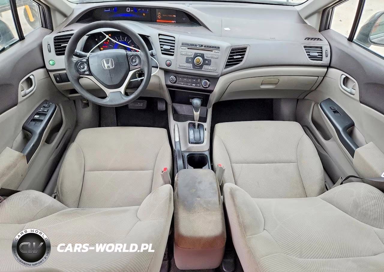 2012 Honda Civic Lx VIN:19XFB2F52CE023908 - 8