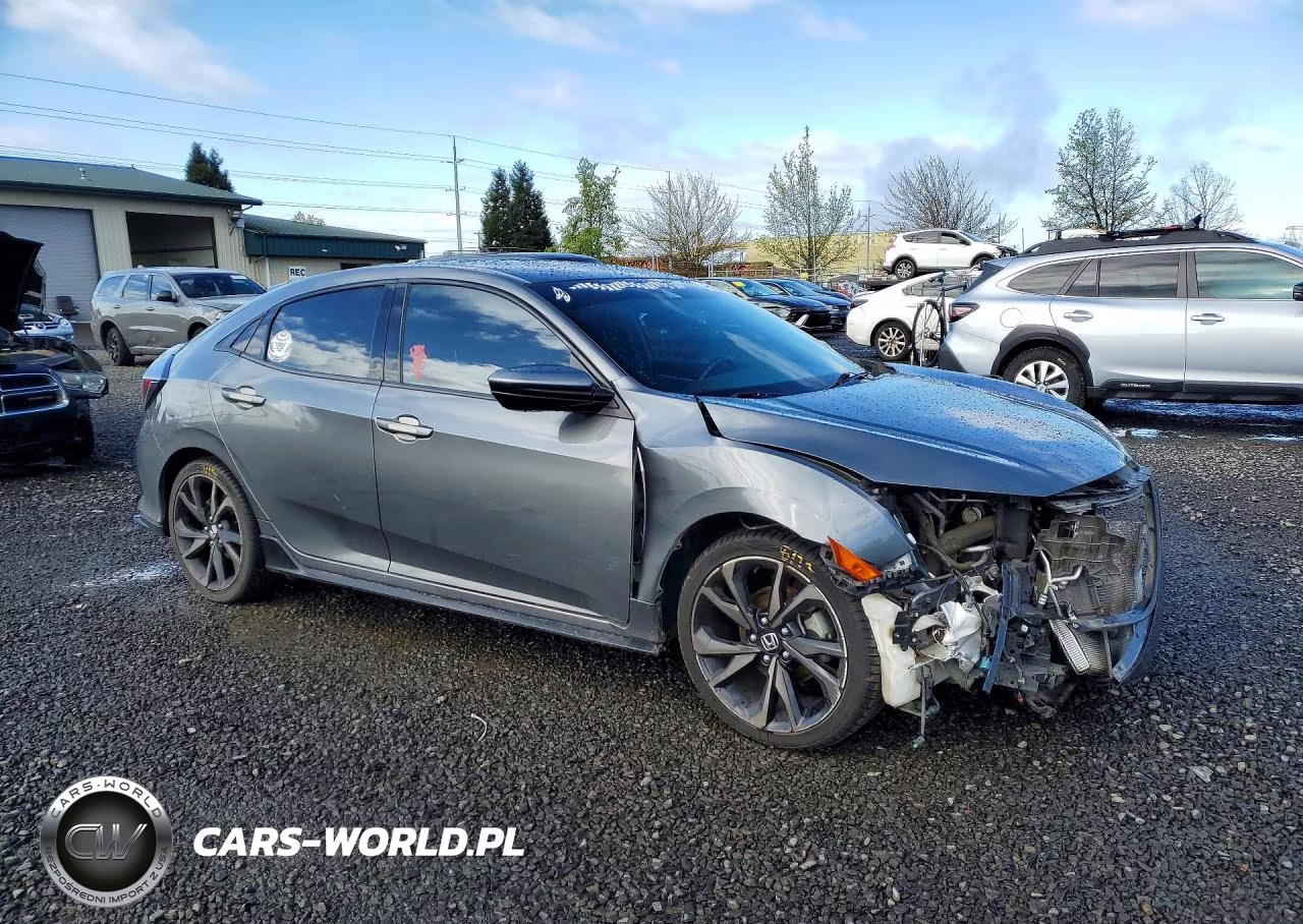 2019 Honda Civic Sport VIN:SHHFK7H49KU411243 - 4