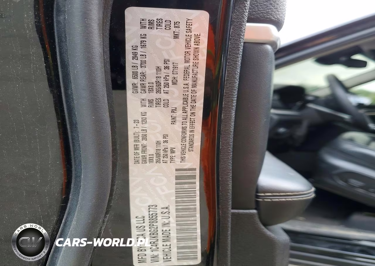 2023 Jeep Grcher L VIN:1C4RJKBG2P8855773 - 14
