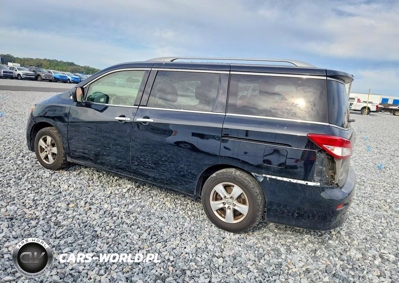 2017 Nissan Quest Sv VIN:JN8AE2KP9H9165391 - 2