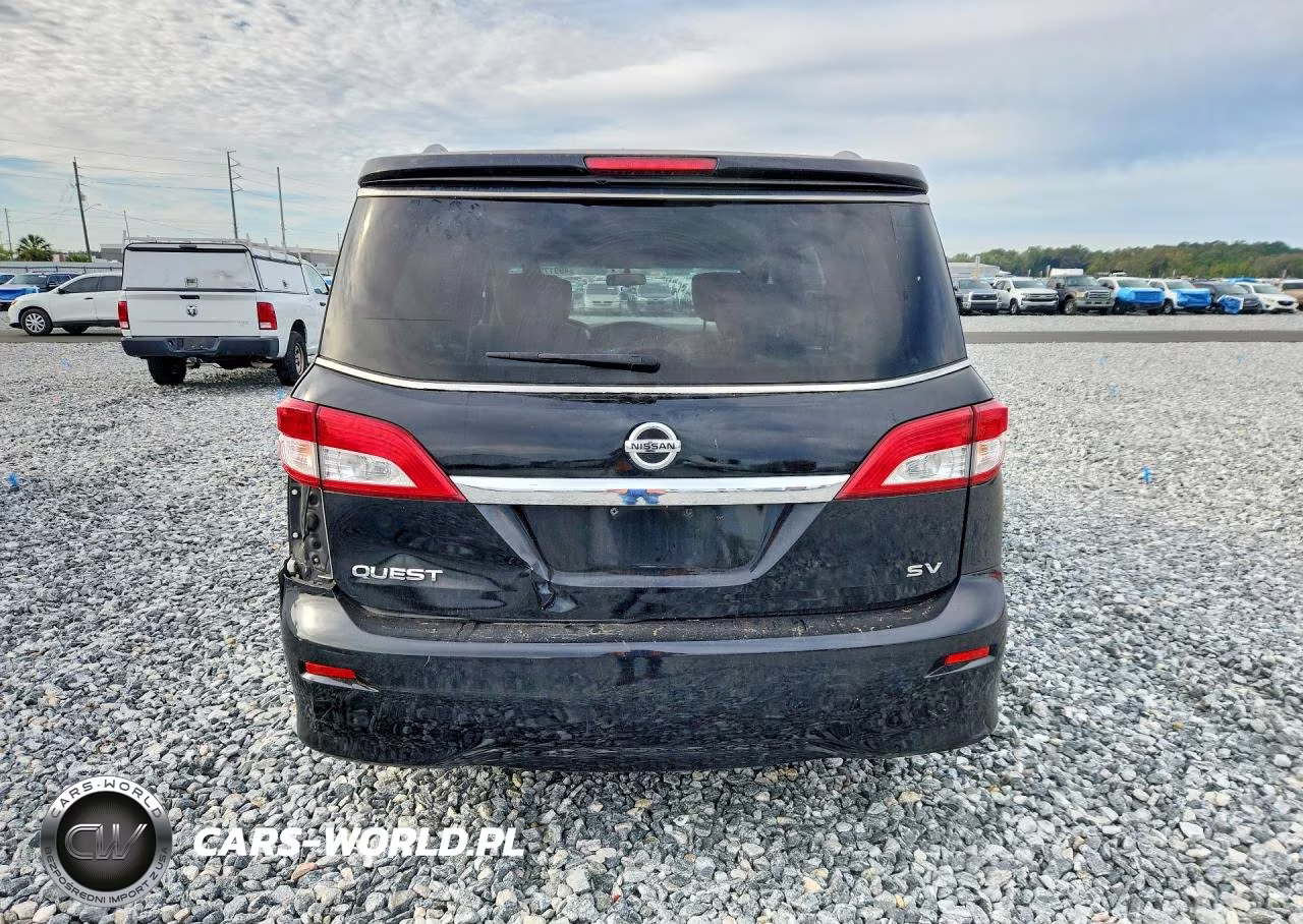 2017 Nissan Quest Sv VIN:JN8AE2KP9H9165391 - 6