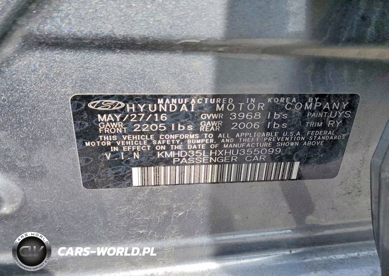 2017 Hyundai Elantra Gt Base VIN:KMHD35LHXHU355099 - 13