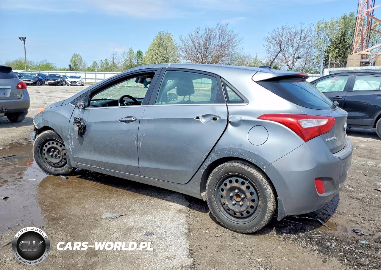 2017 Hyundai Elantra Gt Base VIN:KMHD35LHXHU355099 - 2