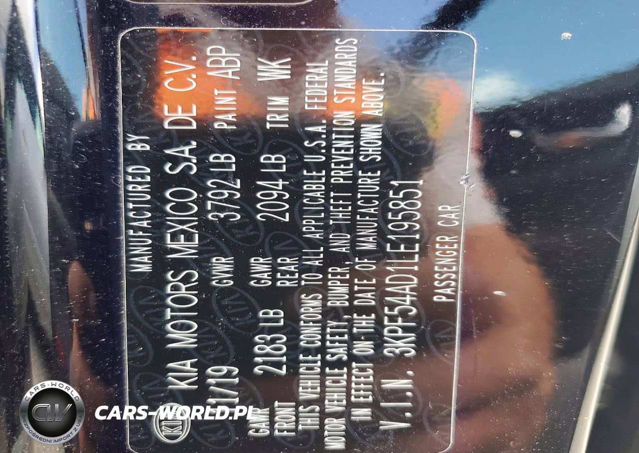 2020 Kia Forte Ex VIN:3KPF54AD1LE195851 - 12