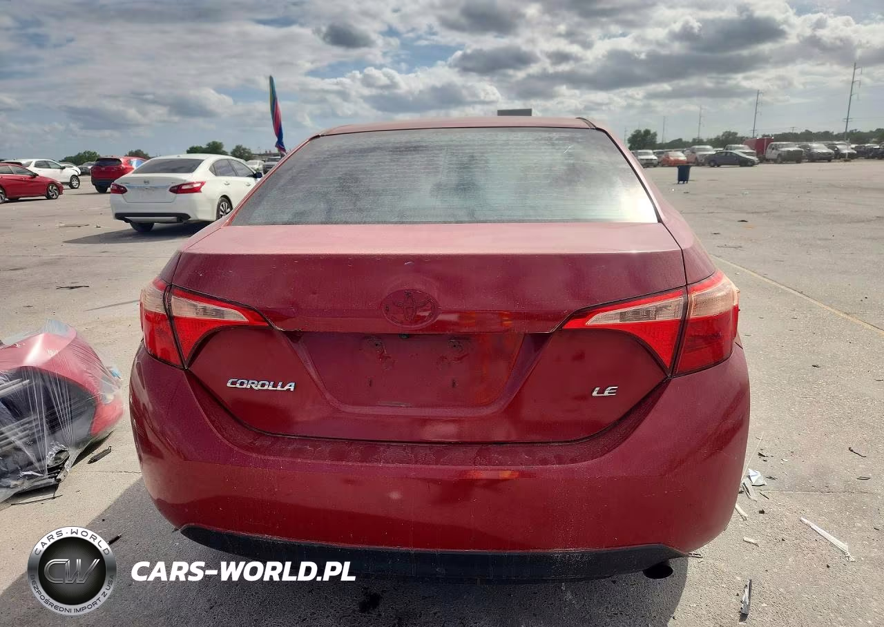 2017 Toyota Corolla Le VIN:5YFBURHE6HP662328 - 6