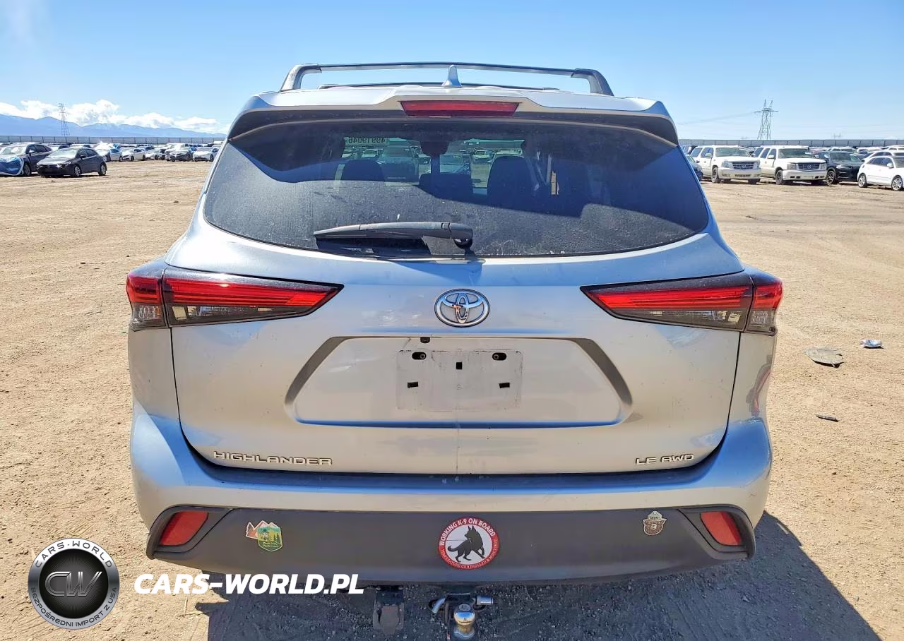 2021 Toyota Highlander Le VIN:5TDBZRBH9MS097935 - 6