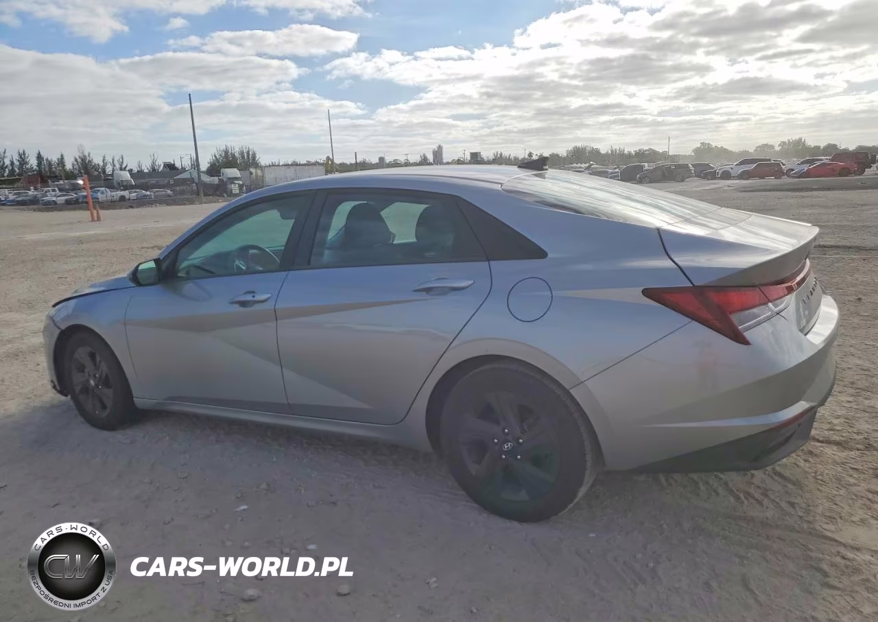 2021 Hyundai Elantra Sel VIN:5NPLS4AG9MH034649 - 2