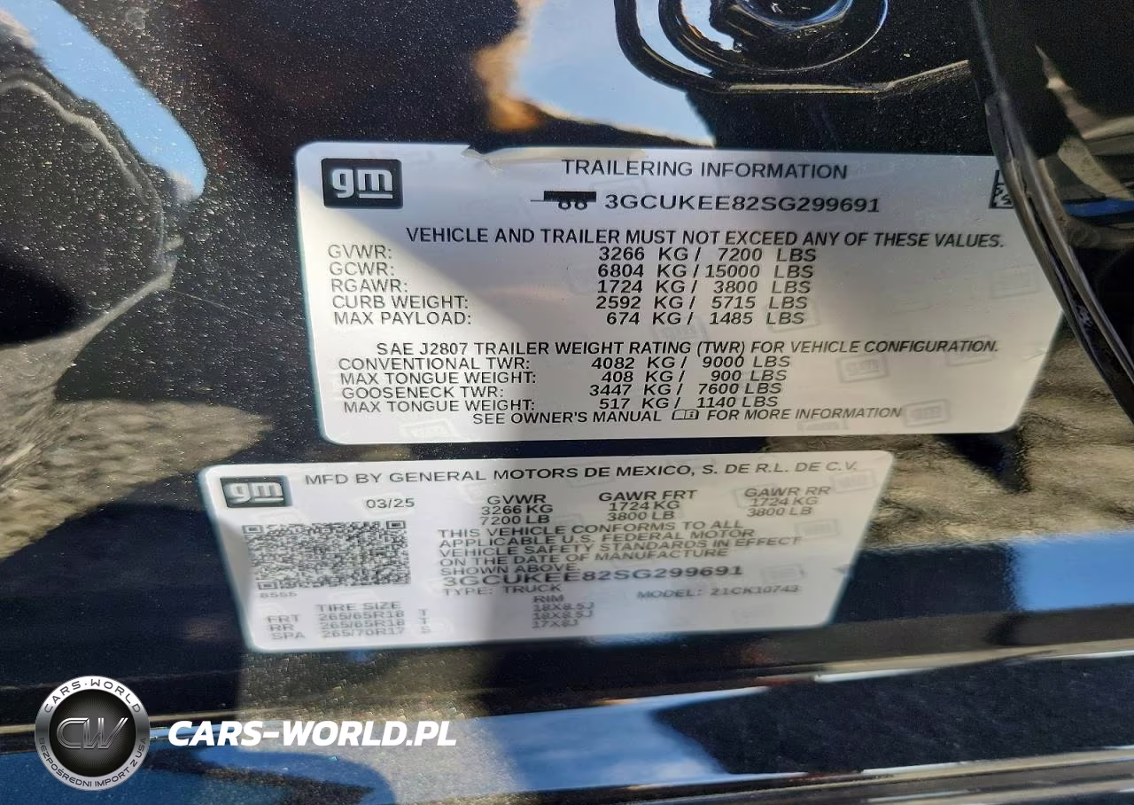 2025 Chevrolet Silverado K1500 Rst VIN:3GCUKEE82SG299691 - 13