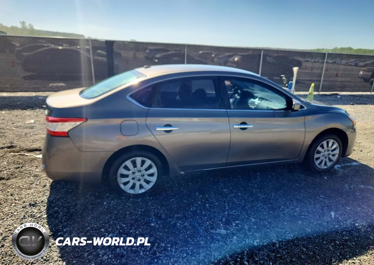 2015 Nissan Sentra Sv VIN:3N1AB7AP1FL634189 - 3