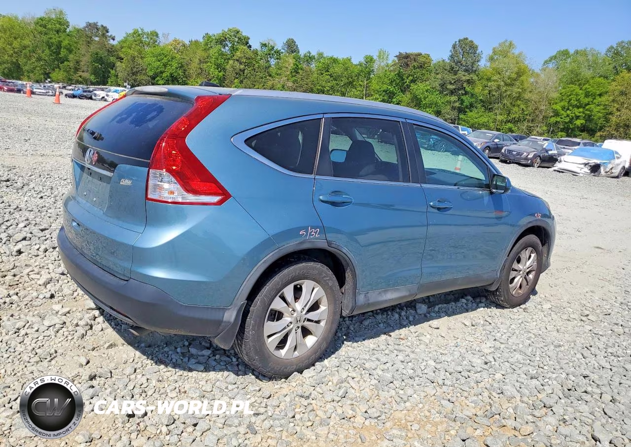 2014 Honda Cr-V Exl VIN:2HKRM3H76EH551641 - 3