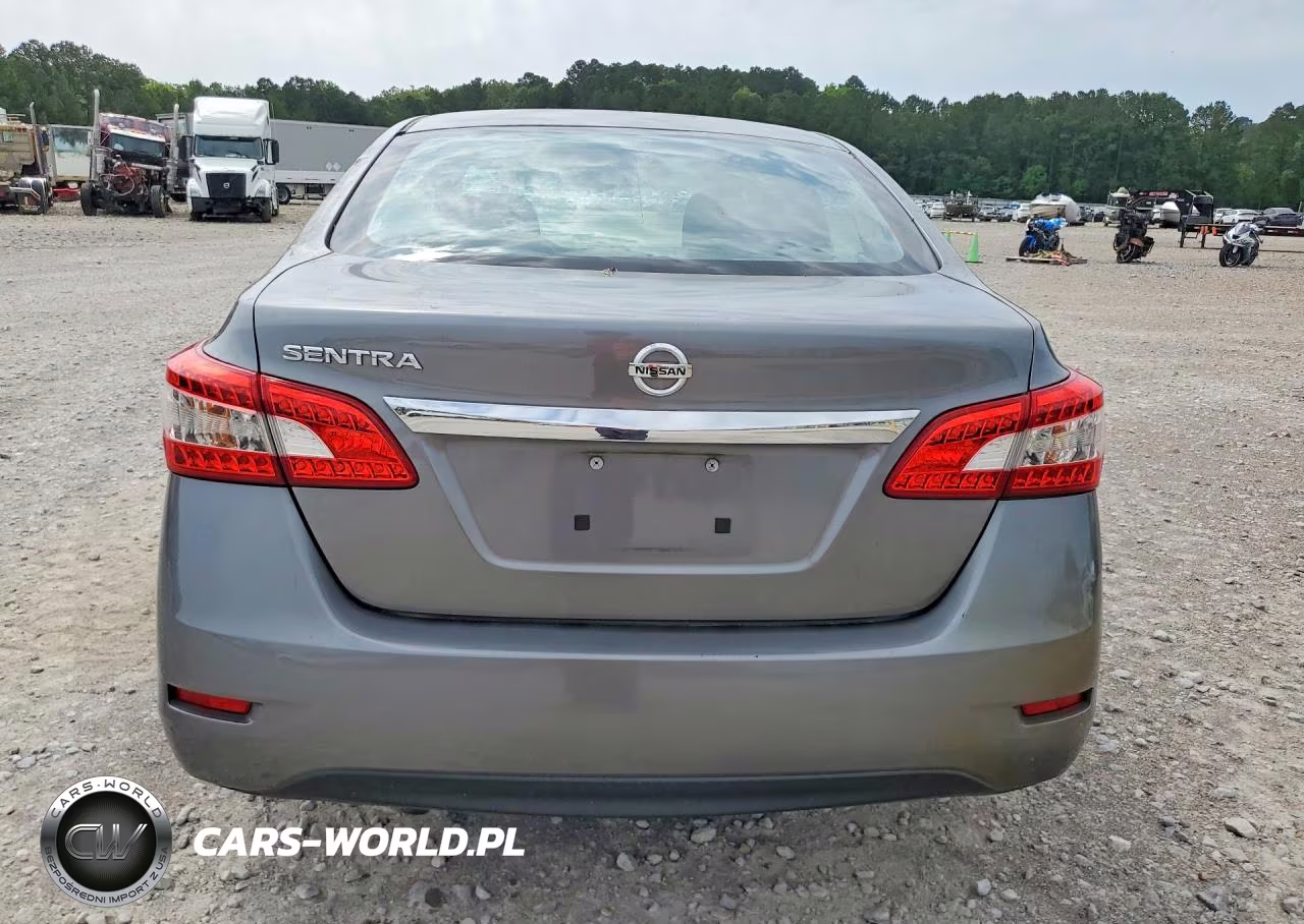 2015 Nissan Sentra S VIN:3N1AB7AP3FY294353 - 6