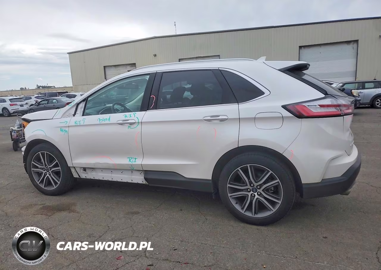 2019 Ford Edge Titanium VIN:2FMPK4K92KBC74521 - 2