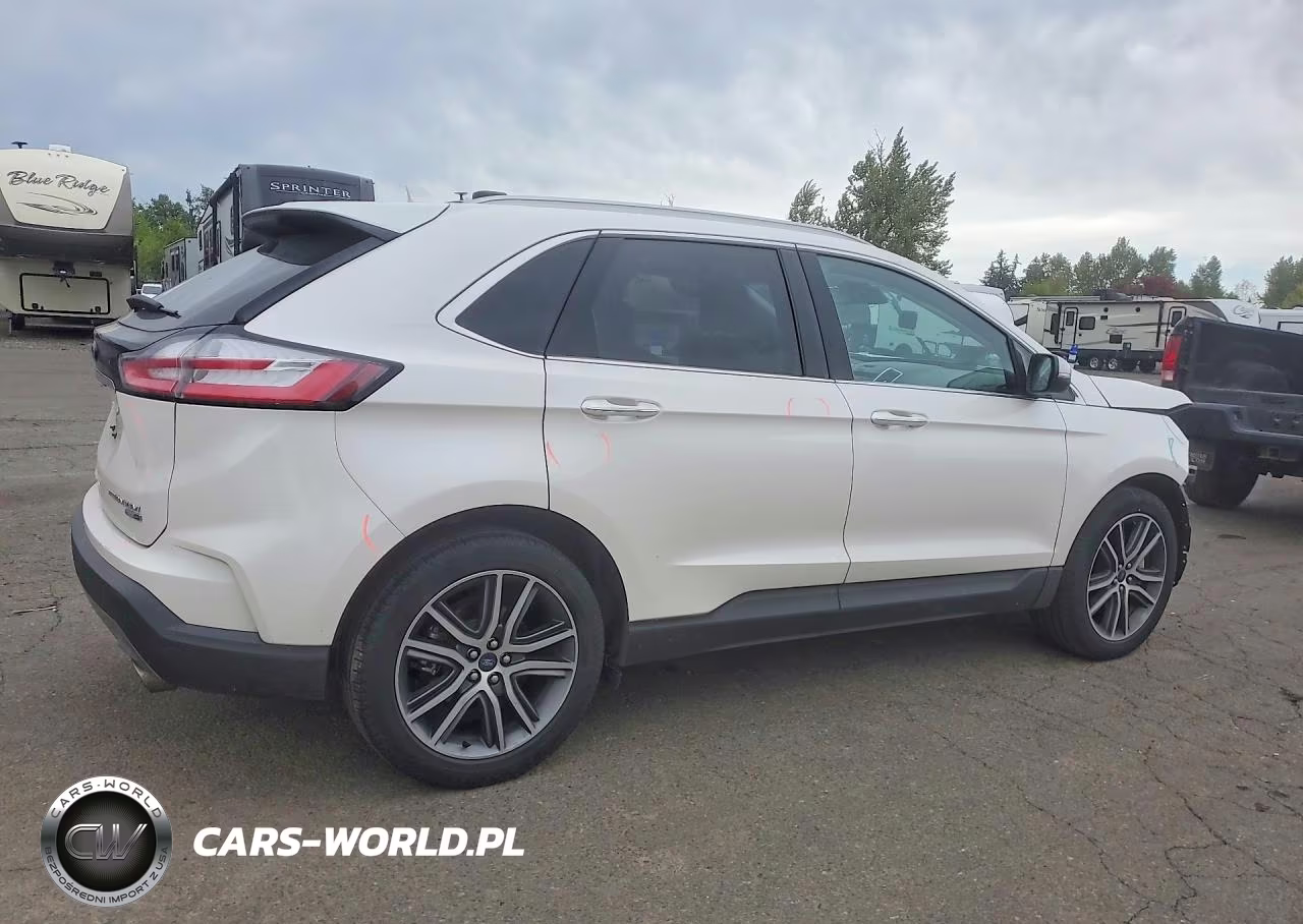 2019 Ford Edge Titanium VIN:2FMPK4K92KBC74521 - 3