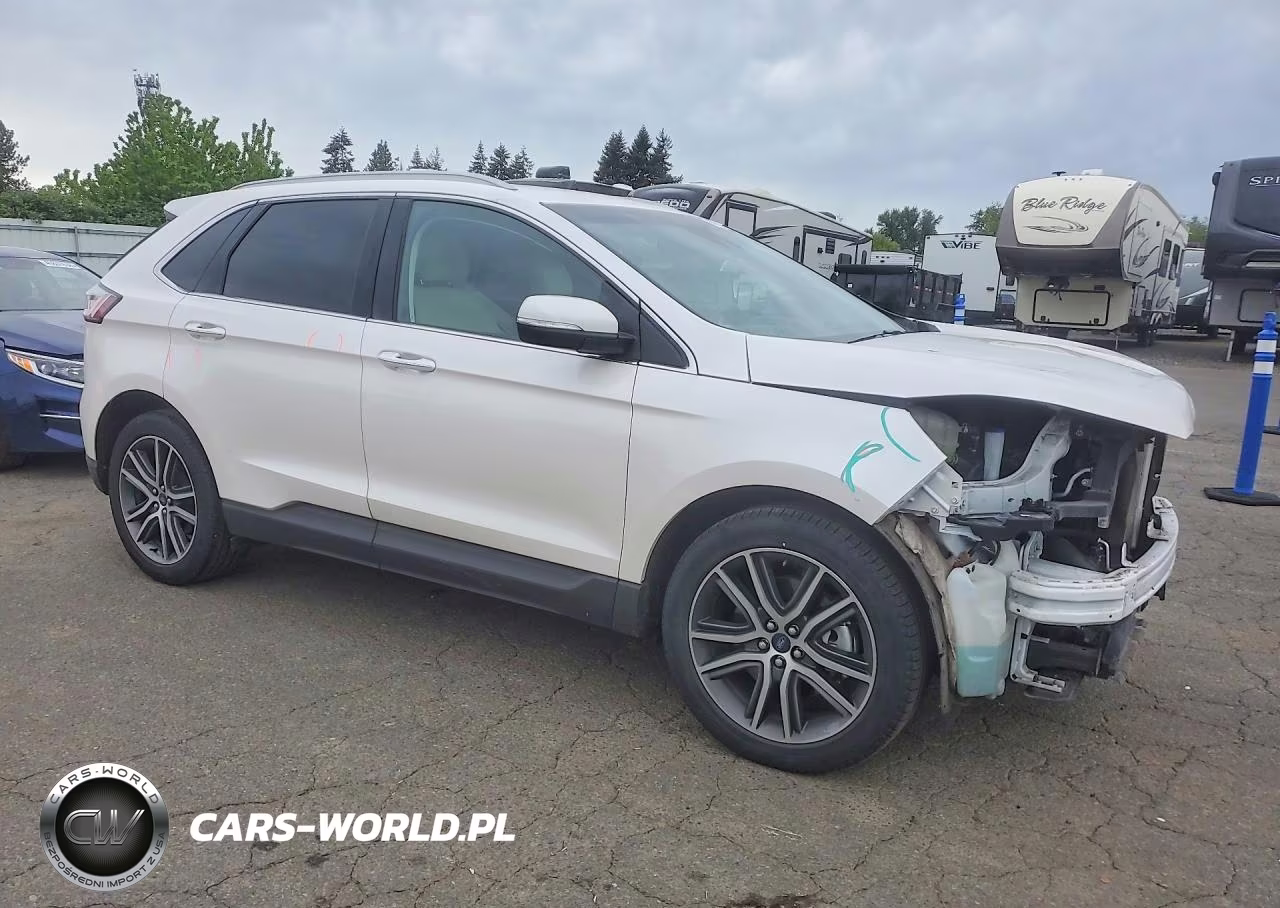 2019 Ford Edge Titanium VIN:2FMPK4K92KBC74521 - 4