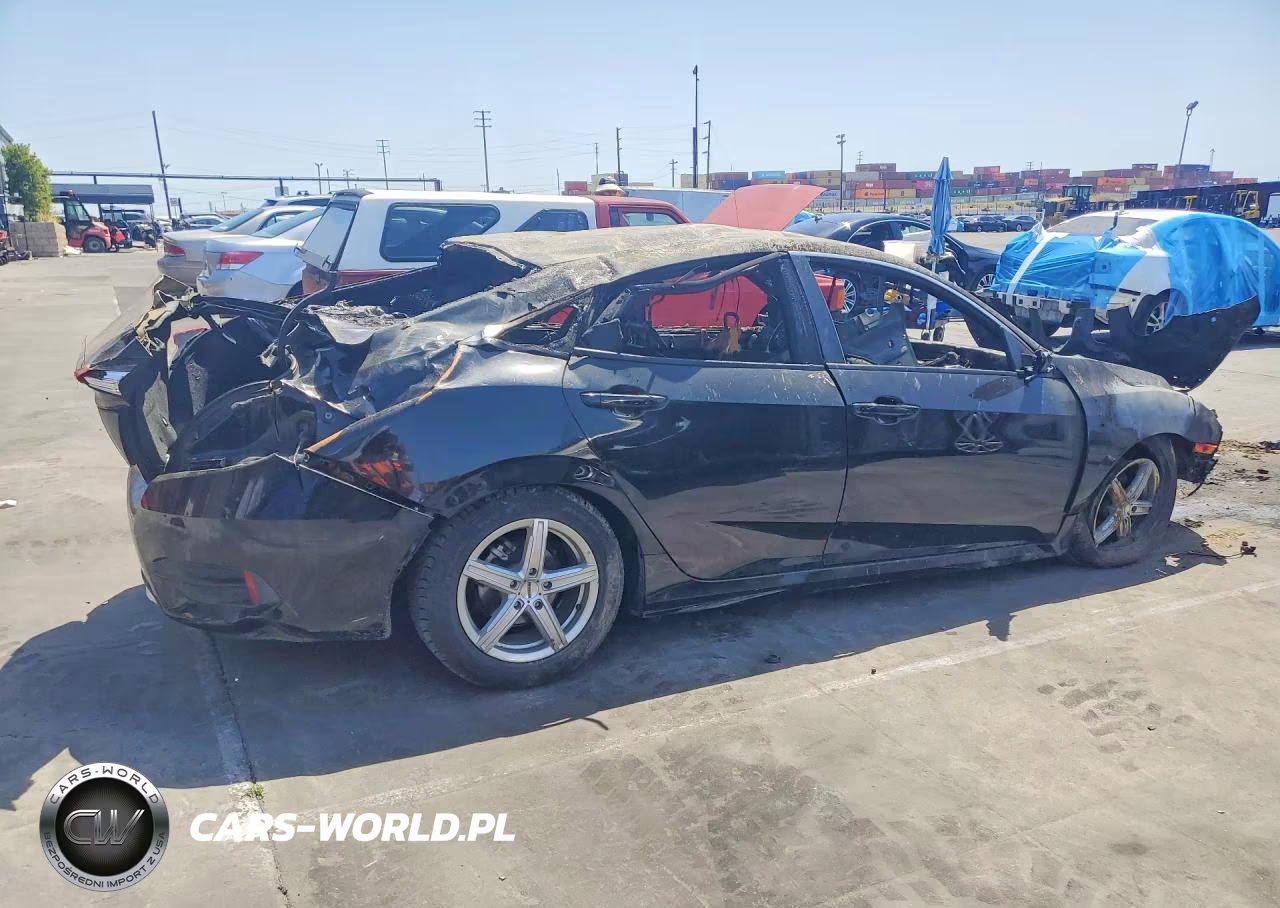 2019 Honda Civic Lx VIN:2HGFC2F65KH544356 - 3