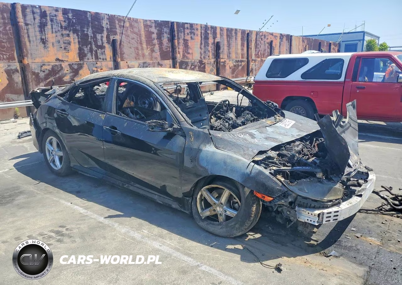 2019 Honda Civic Lx VIN:2HGFC2F65KH544356 - 4