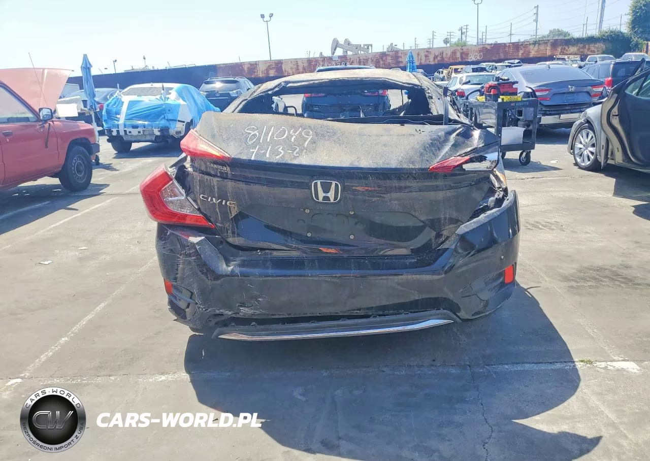 2019 Honda Civic Lx VIN:2HGFC2F65KH544356 - 6