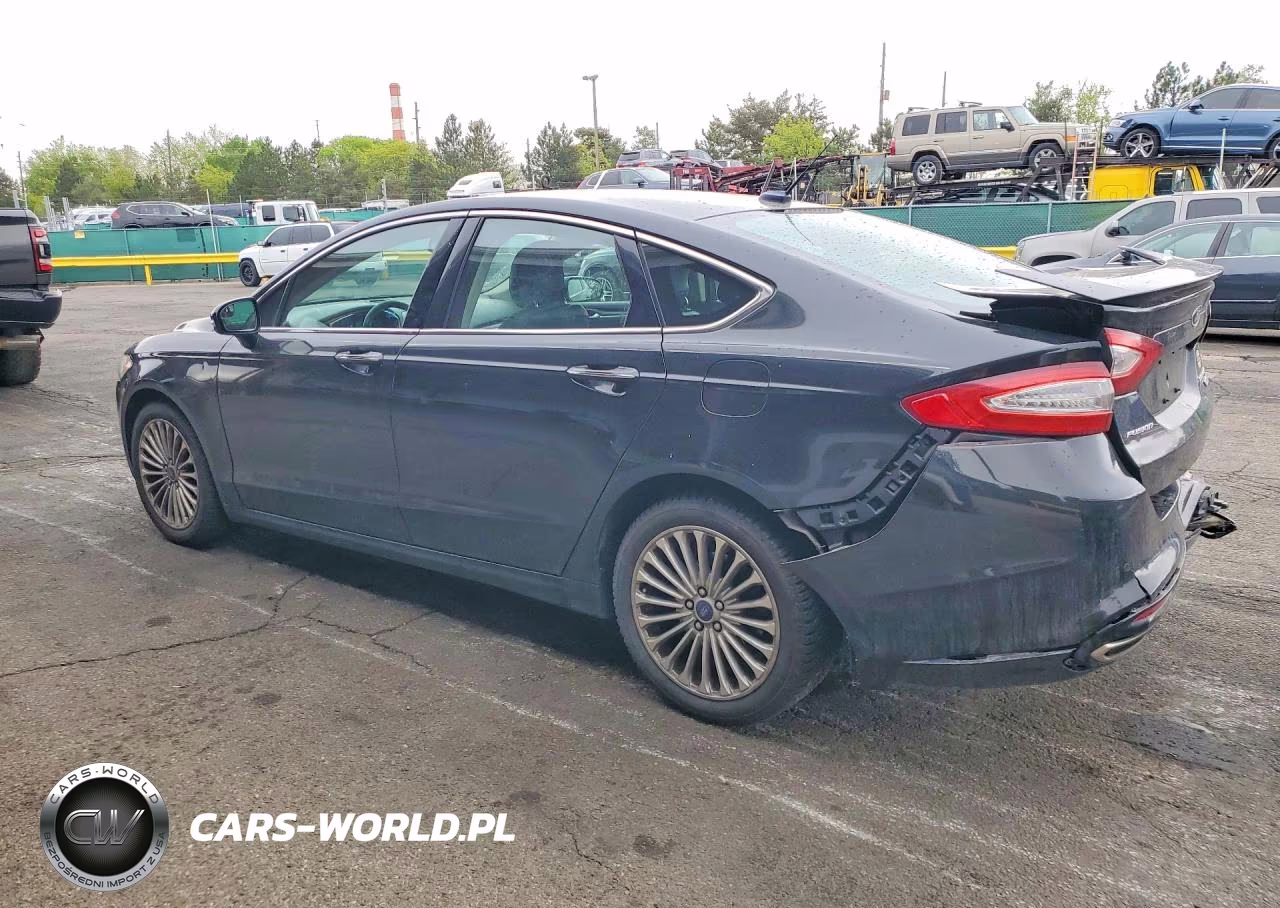 2014 Ford Fusion Titanium VIN:3FA6P0K97ER380758 - 2