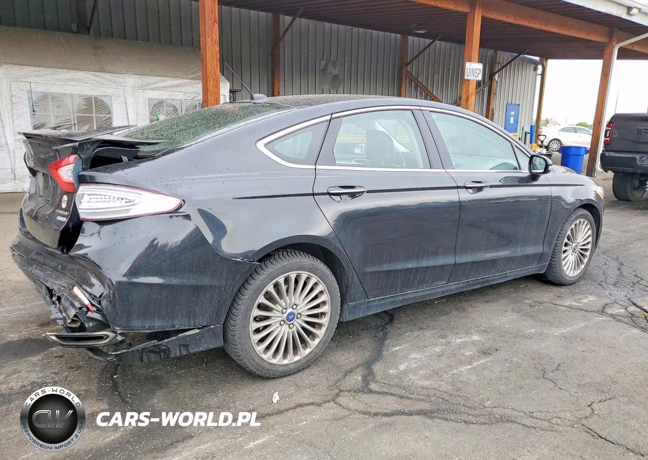 2014 Ford Fusion Titanium VIN:3FA6P0K97ER380758 - 3