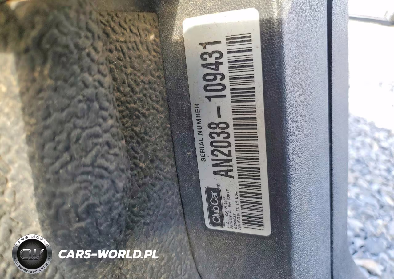 2020 Club Car Tempo Lithium Golf Cart VIN:AN2038109431 - 10