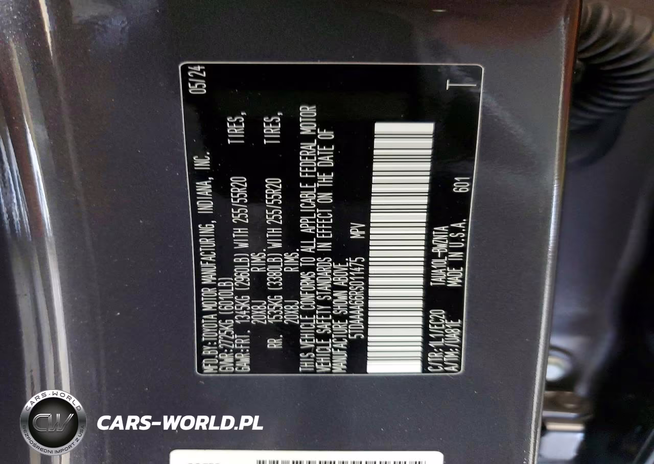 2024 Lexus Tx 350 Base VIN:5TDAAAA66RS011475 - 13