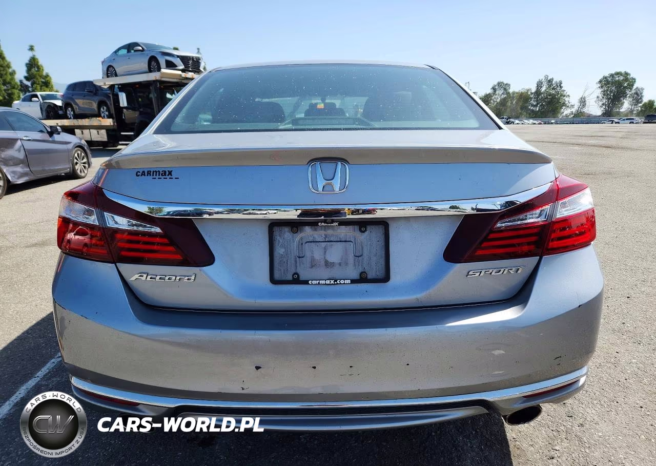 2017 Honda Accord Sport VIN:1HGCR2F55HA224499 - 6